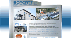 Desktop Screenshot of isoportti.fi